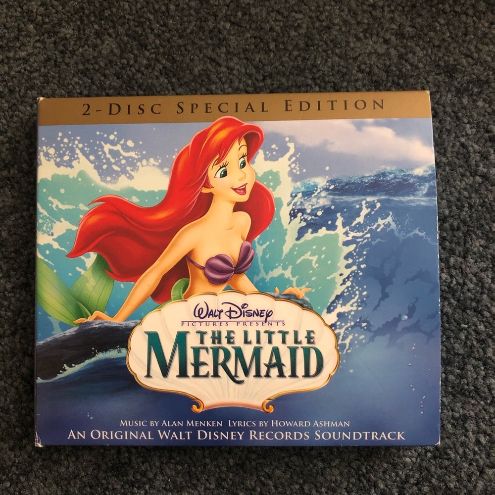 Disney Little Mermaid 2 disc soundtrack